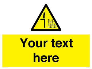 Custom Deep Water Sign